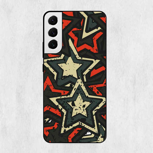 Star Pattern Design Samsung Metal Case