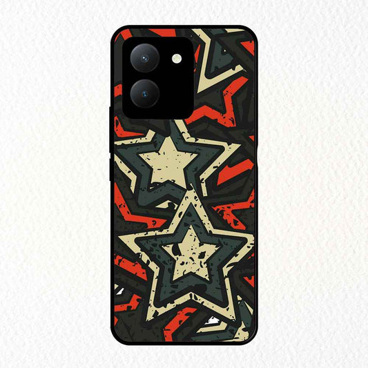 Star Pattern Design VIVO Metal Case