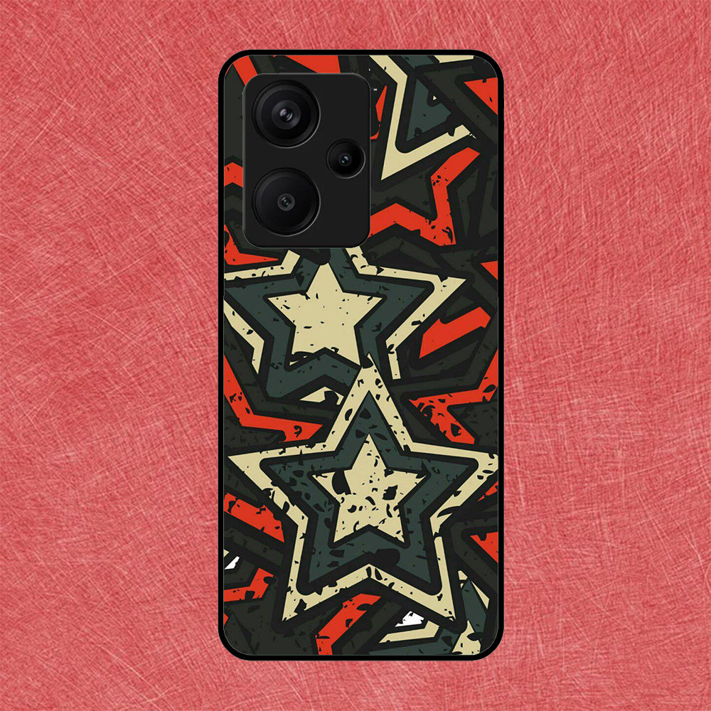 Star Pattern Design Xiaomi Metal Case