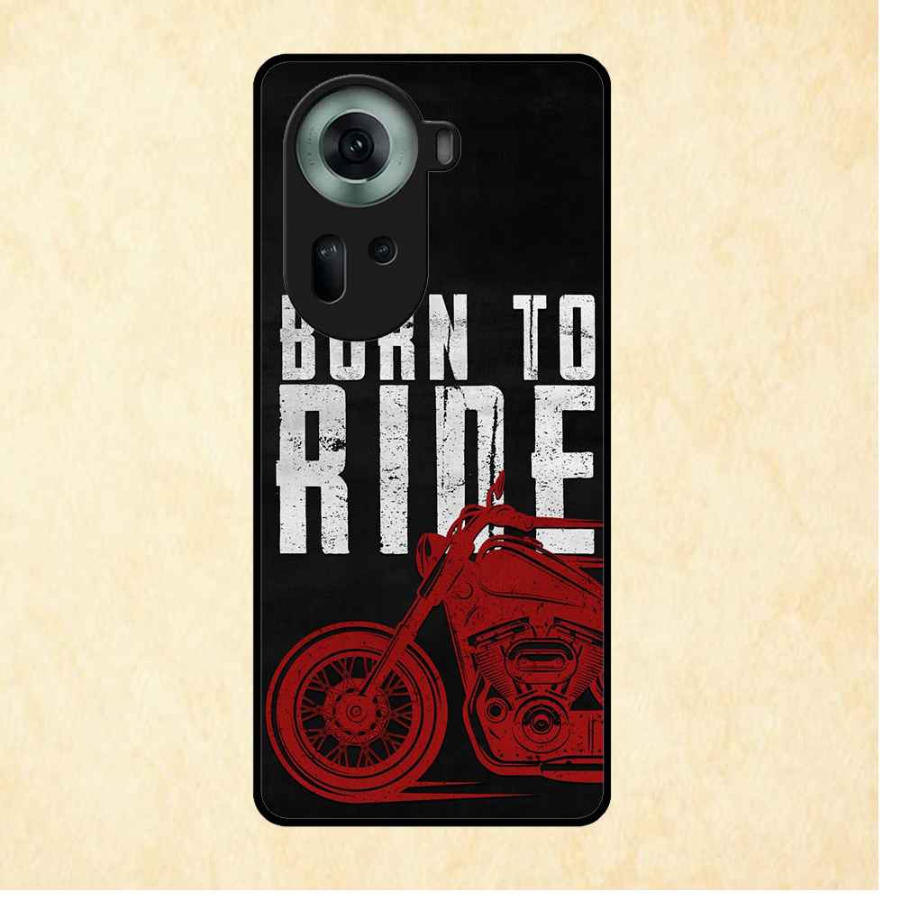 Born To Ride Design Oppo Metal Case