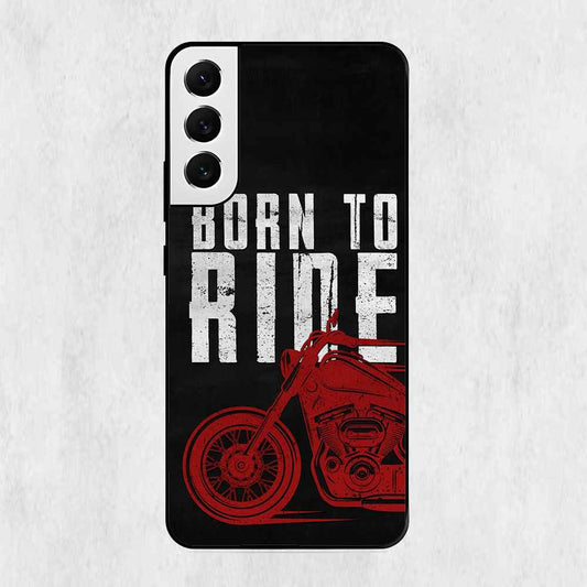 Born To Ride Design Samsung Metal Case