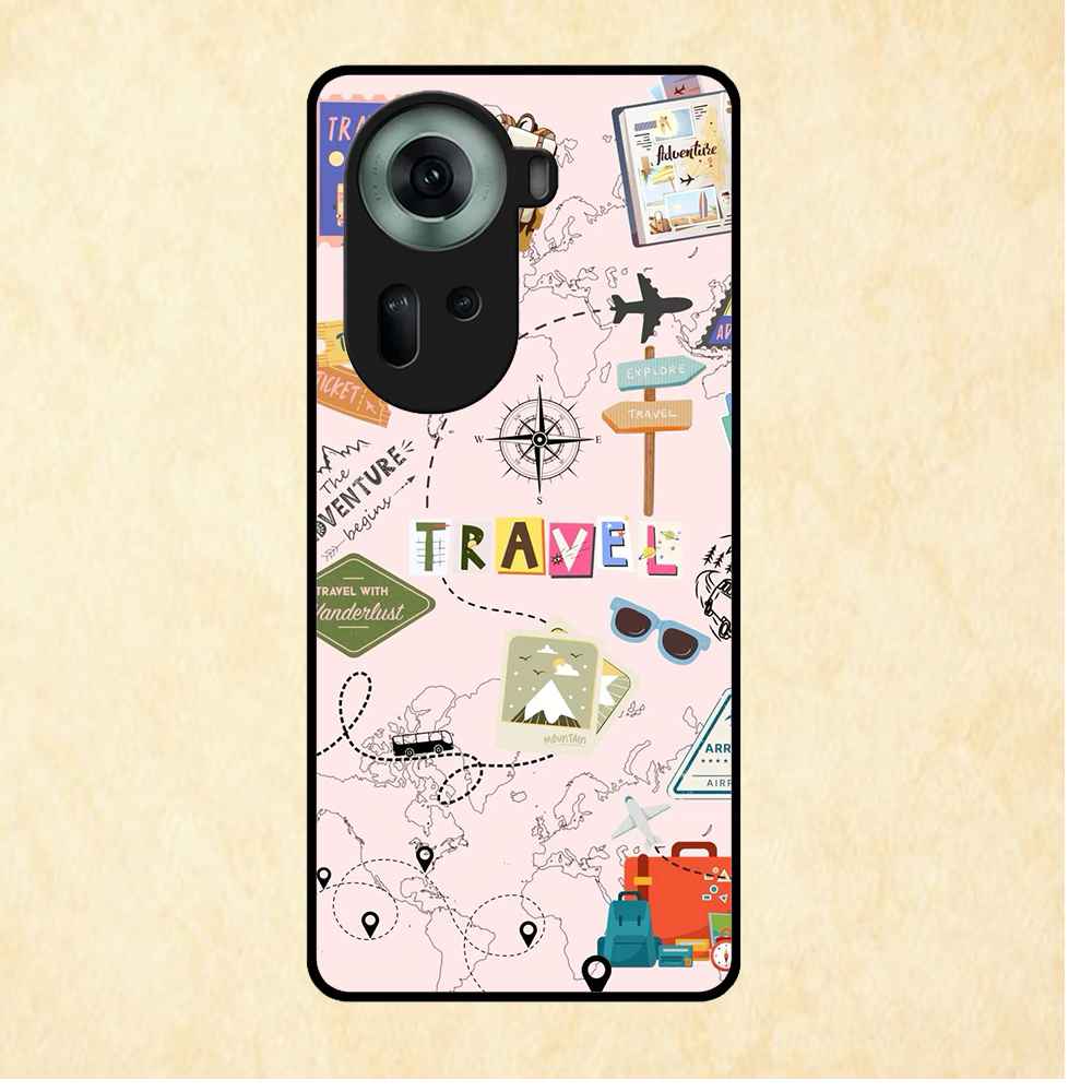 Travel 3 Design Oppo Metal Case