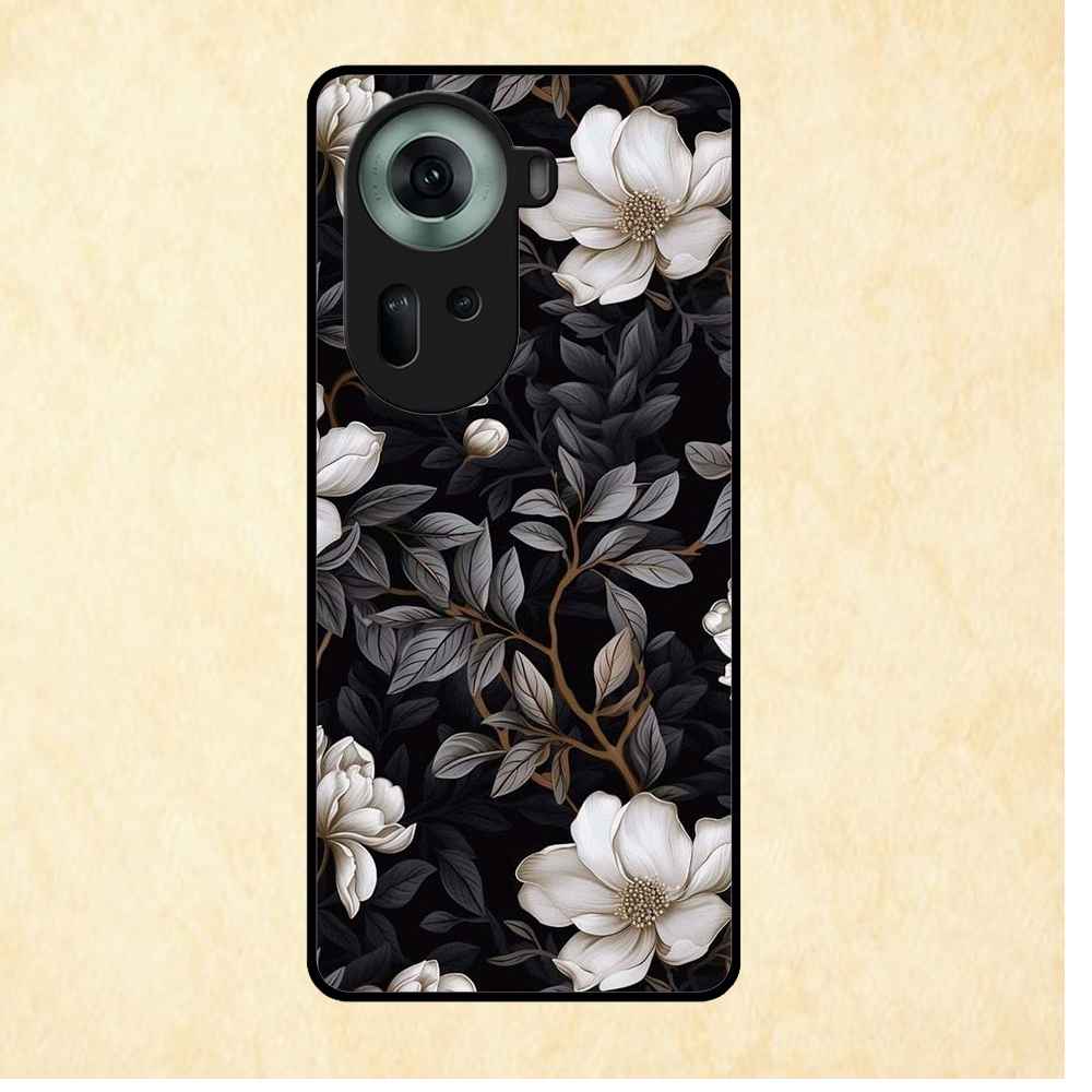 Floral 2 Design Oppo Metal Case