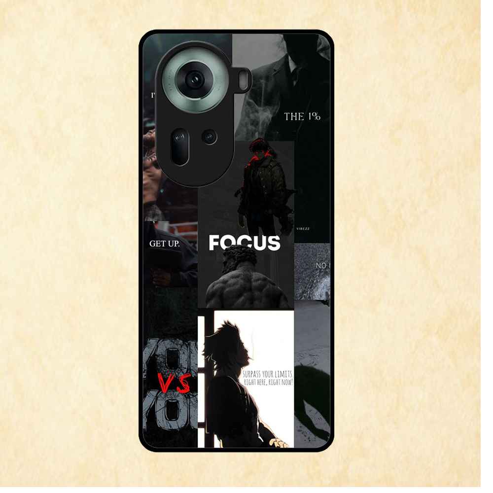 FOCUS Collage Design Oppo Metal Case