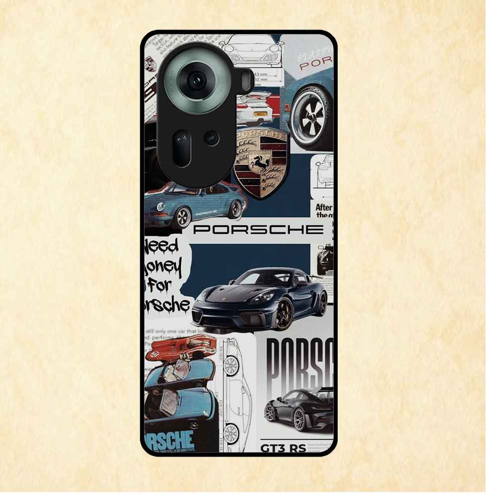 Car Collage Design Oppo Metal Case