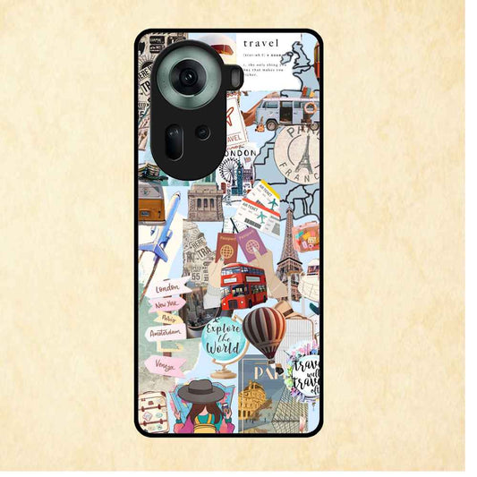 Travel 6 Design Oppo Metal Case