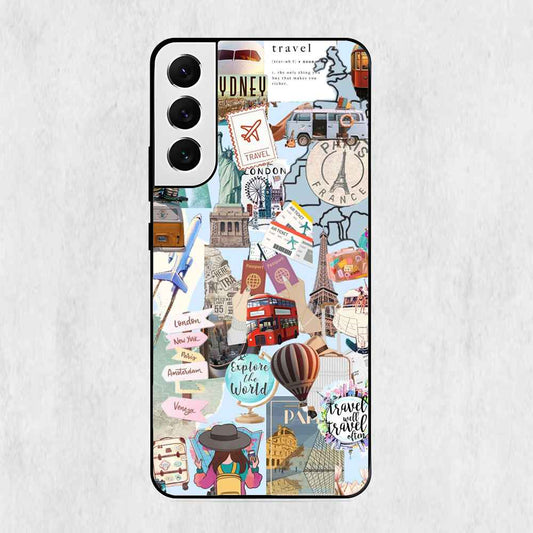 TRAVEL 5 Design Samsung Metal Case