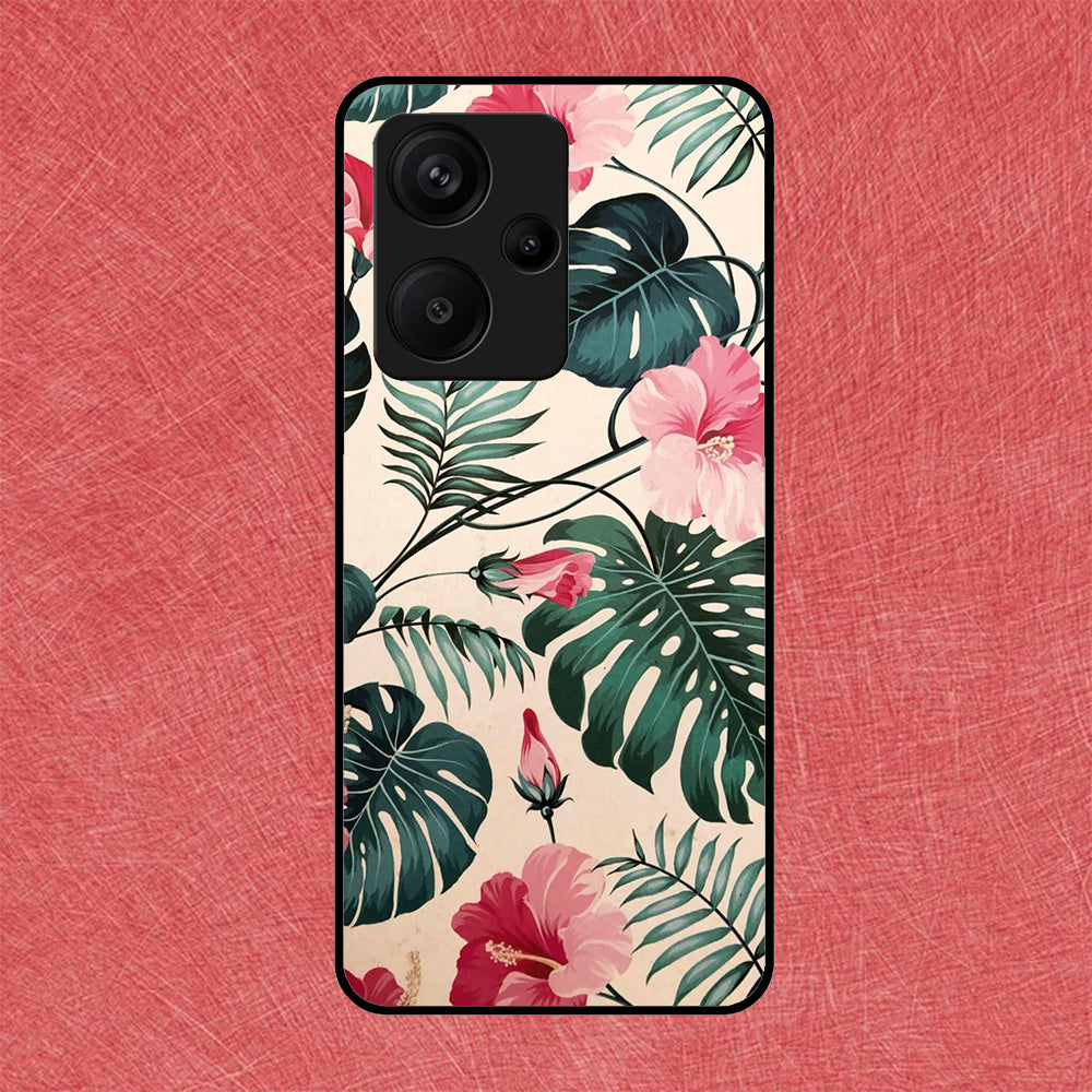 FLORAL 3 Design Xiaomi Metal Case