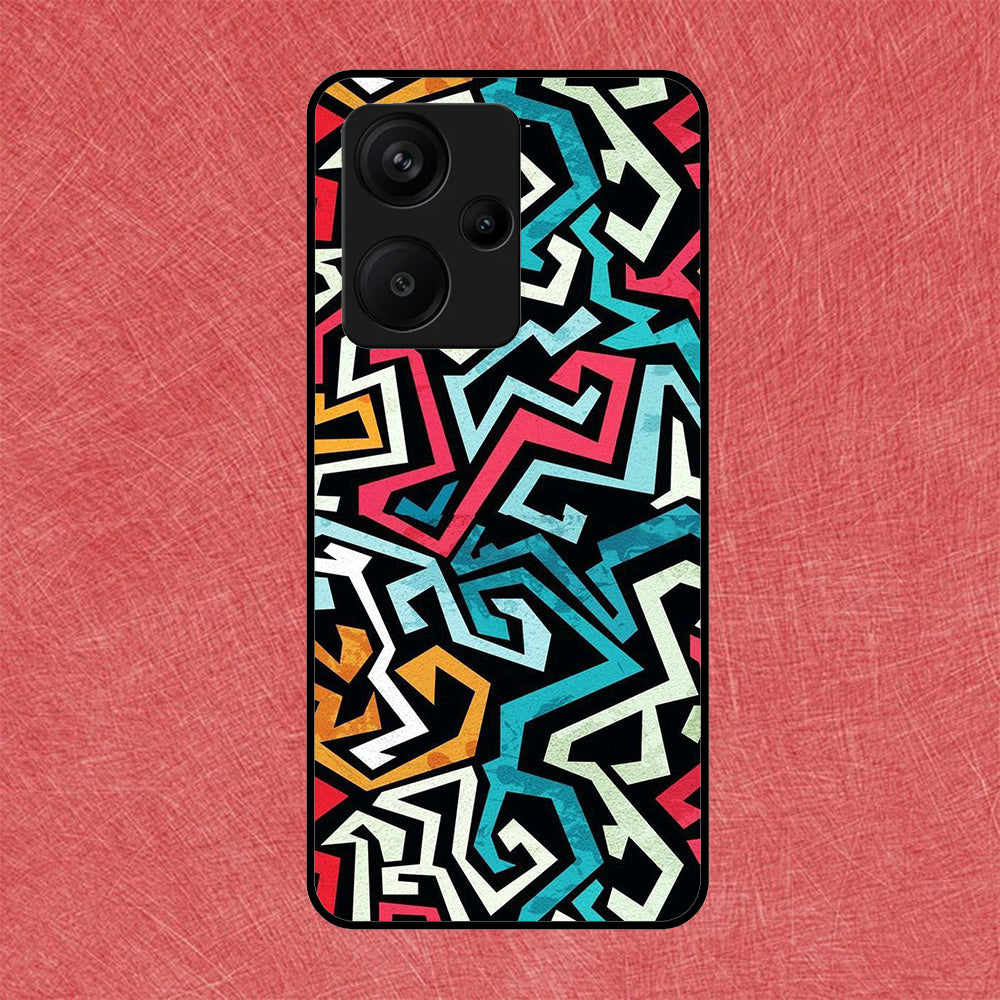 Weird Pattern Design Xiaomi Metal Case