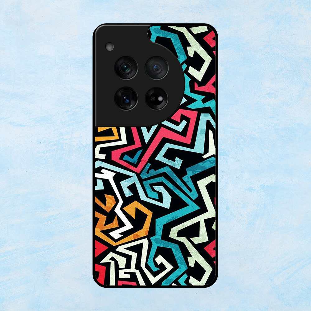 Weird Pattern Design OnePlus Metal Case