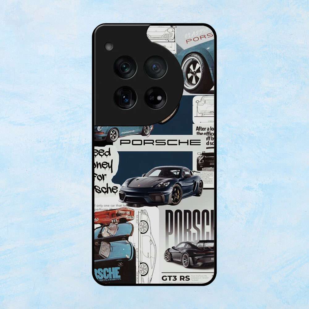 Car Collage Design OnePlus Metal Case