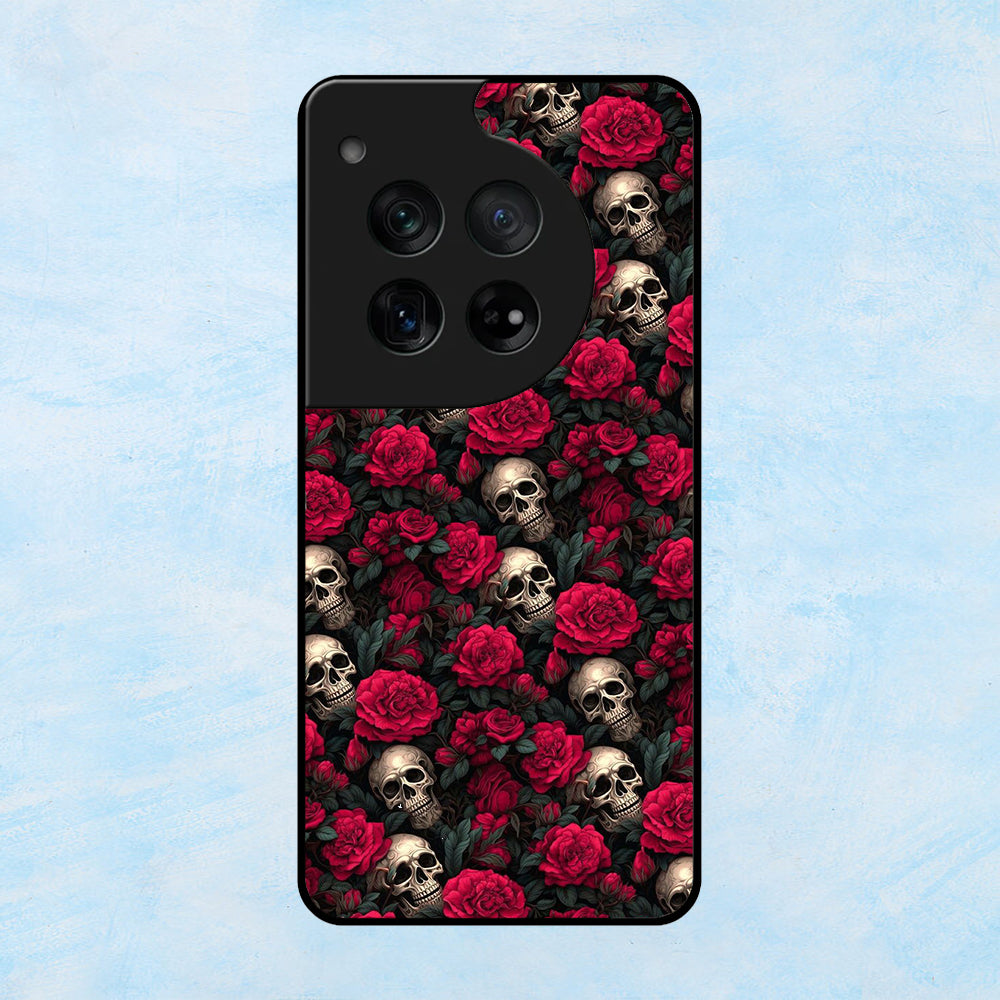 Death Floral 2 Design OnePlus Metal Case