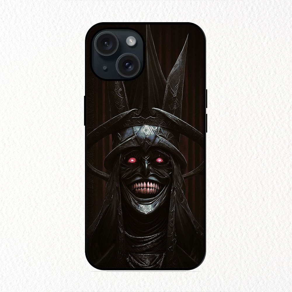 Evil God Design Apple Metal Case