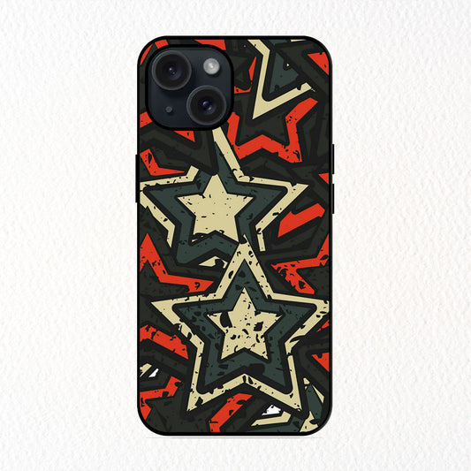 Star Pattern Design Apple Metal Case