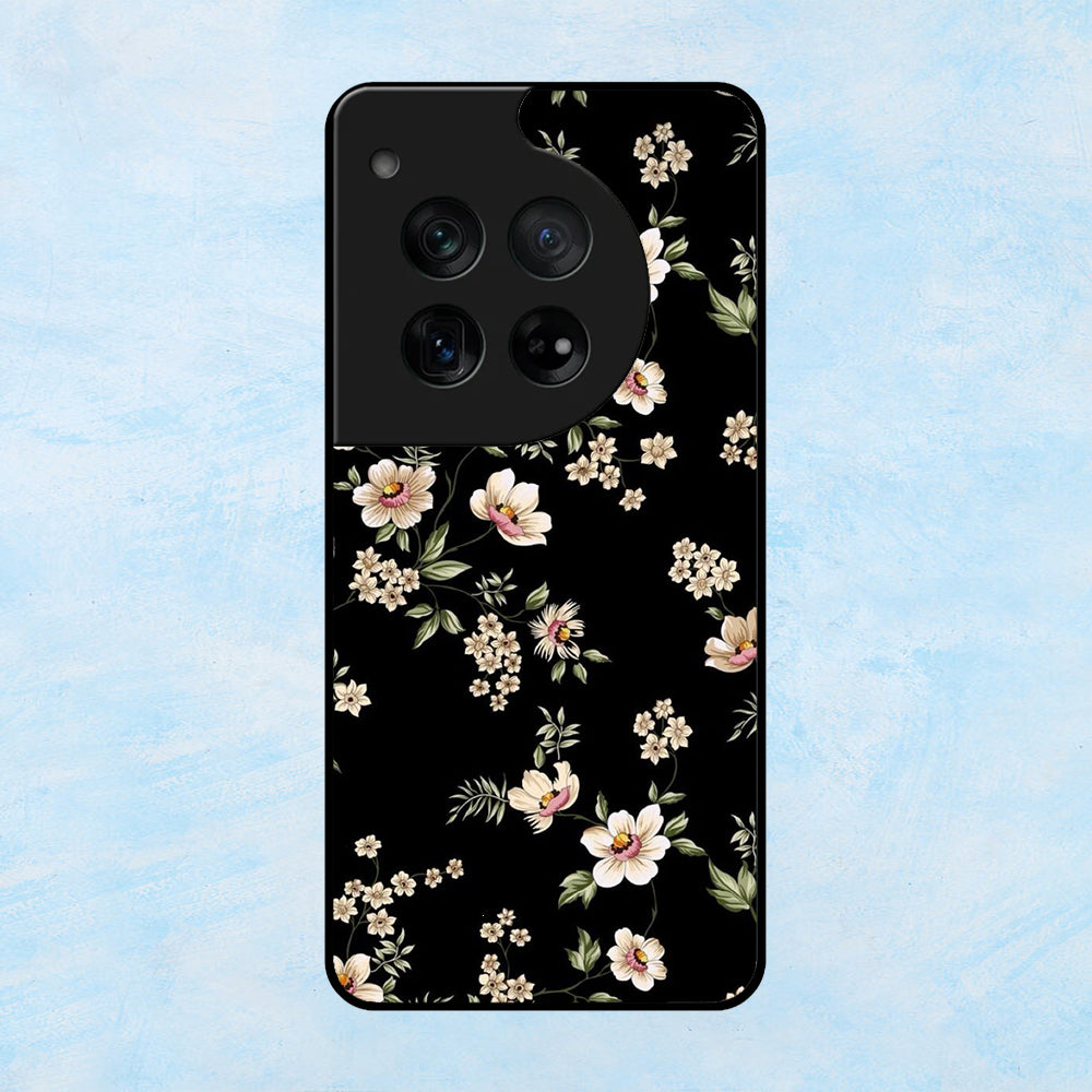 Floral Design OnePlus Metal Case