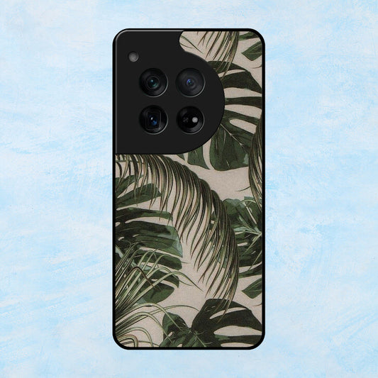 Leaf Floral Design OnePlus Metal Case